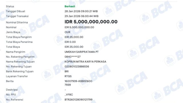 Rp5 Miliar Masuk, Hanya Rp1,5 Miliar Diterima Anggota: Koperasi Mitra Karya Perkasa Dipertanyakan